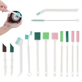13 Stück Reinigungsbürsten für Luftbefeuchter, Tastaturen, Flaschen, Fliesen & enge Zwischenräume