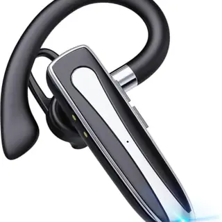 Headset Bluetooth 6.1 mit CVC8.0 Geräuschunterdrückung & Dual Mikrofon, leicht (11,34g)