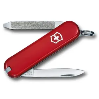 Victorinox Schweizer Taschenmesser Escort, Multitool, 6 Funktionen, Rot