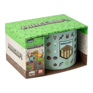 Minecraft-Becher, 400ml Keramik-Kaffeetasse, ideal für Gamer & Sammler
