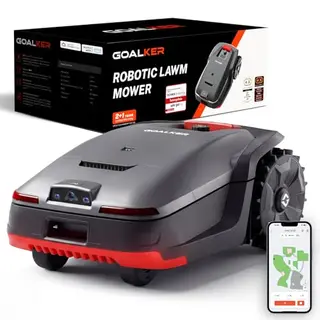 GOALKER UNICUT H1 Mähroboter mit KI, 4G, Hindernisvermeidung, Google/Home Alexa-Kompatibel