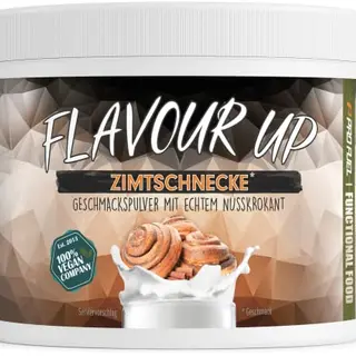 Zimtschnecke Geschmackspulver 250g - Vielseitig für Lebensmittel & Getränke - Nur 11 kcal pro Portion