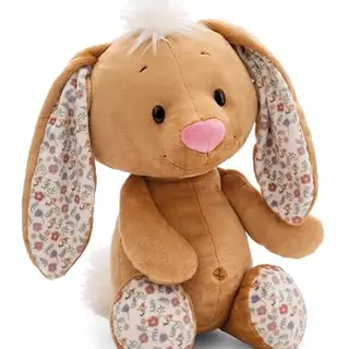 NICI Kuscheltier Hase 50cm beige - Weiches Plüschtier zum Kuscheln und Spielen, ideales Geschenk für Kinder und Erwachsene