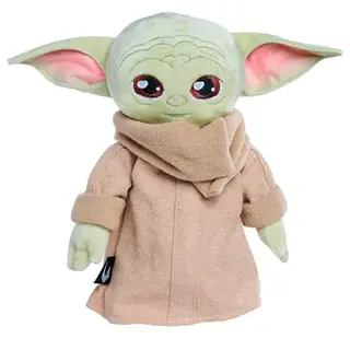 Disney Mandalorian Grogu Plüschfigur, 28 cm - Für Babys ab der Geburt
