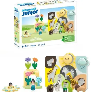 PLAYMOBIL JUNIOR Mein erstes Spielzeug ab 1 Jahr - Geschenk für Kleinkinder mit Sortierfunktion