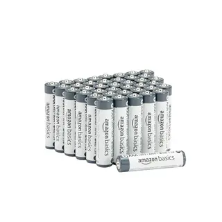 Amazon Basics AAA-Alkali-Batterien, 40 Stück, 1,5 V, 5 Jahre haltbar