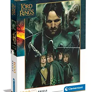 Clementoni - 39738 - Puzzle The Lord of The Rings, 1000 Teile für die ganze Familie