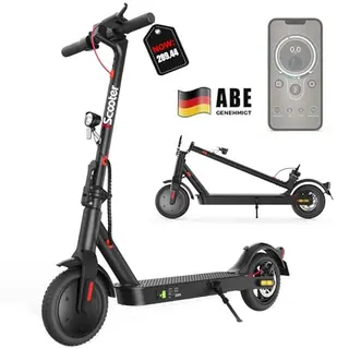E-Scooter mit 30 km Reichweite, 8,5 Zoll, 20 km/h, Doppelbremse, bis 120kg, für Pendeln und Kurzstrecken
