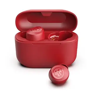 JLab Go Air Pop+ In Ear Kopfhörer, kabellos, 35+ Std. mit USB-C Ladebox, Rosarot
