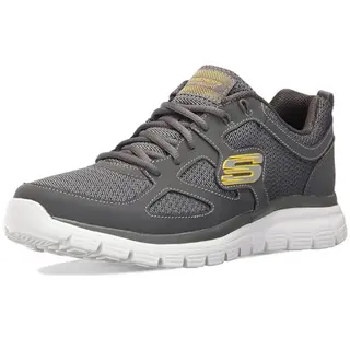 Skechers Burns-Agoura Herren Turnschuhe, Grau, 42 EU