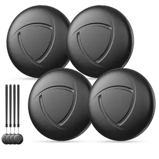 Smart Tracker Tags 4-Pack - GPS Tracker für Apple, Wasserdichter Bluetooth-Schlüsselfinder für Geldbörse und Gepäck