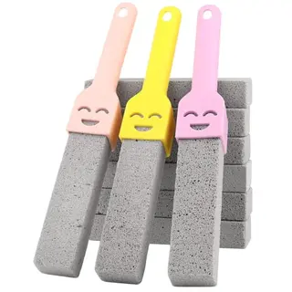 9er Set Bimsstein Toilette Reinigungsklotz mit Griff – WC, Bad & Waschbecken