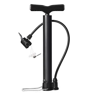 Fahrradpumpe für Radfahren und Spielzeug, Mini-Handpumpe aus Kunststoff und Aluminiumlegierung