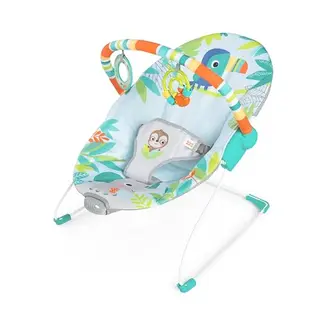 Bright Starts Rainforest Vibes Babywippe mit Vibrationen und Spielbogen