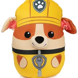 GUND PAW Patrol Trend Squishy Rubble, 30 cm - Plüschtier und Kuschelkissen für Kinder ab 1 Jahr