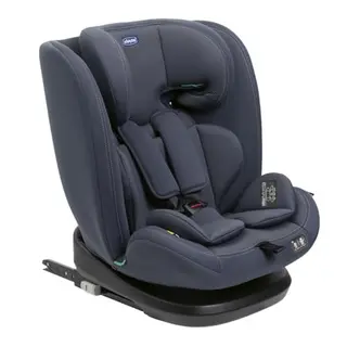 Chicco Mokita I-Size Kindersitz für Kinder 76-150 cm, Gruppe 1/2/3, inkl. Einsatz, Blau