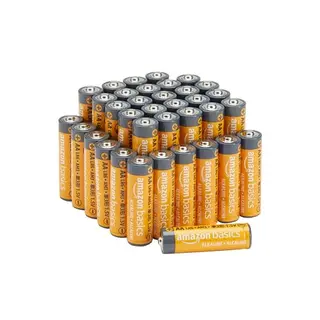 Amazon Basics AA-Alkali-Batterien 1,5 V, 10 Jahre lagerfähig, 36 Stück