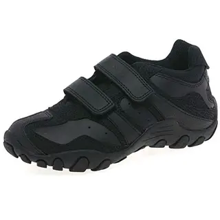 Geox Jungen J Crush M Sneakers Schwarz, 27 EU