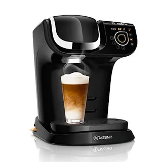 Tassimo My Way 2 Kapselmaschine TAS6502 mit Wasserfilter, über 70 Getränke, einfach zu bedienen, schwarz