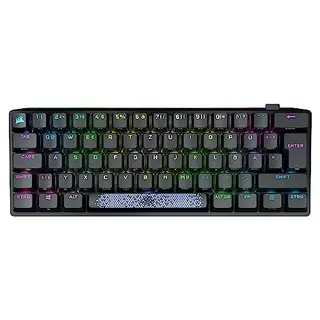 Corsair K70 PRO Mini Wireless RGB 60% Gaming-Tastatur, Schwarz