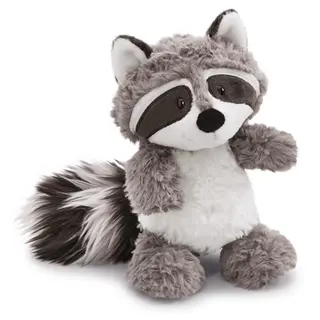 NICI 48394 Kuscheltier Waschbär 25 cm – Flauschiges Plüschtier zum Spielen und Kuscheln für Mädchen, Jungen & Babys