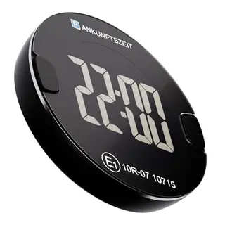 OOONO P-DISC NO4 – Elektronische Parkscheibe mit automatischer Zeiteinstellung, Hochkontrast-Display & bis zu 3 Jahren Batterielaufzeit (schwarz)