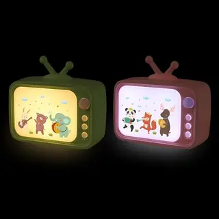 Wetry Nachtlicht Steckdose für Kinder, 2er Set mit Kawaii Tieren, Stilllicht für das Kinderzimmer