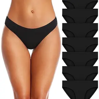 SIMIYA Damen Baumwoll-Unterhosen 7er/10er Pack, Slips, Frauen-Unterwäsche