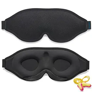 Innovative Schlafmaske für Herren und Frauen, 99,99% lichtblockierend