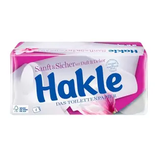 Hakle SANFT & SICHER Toilettenpapier, 20 Rollen