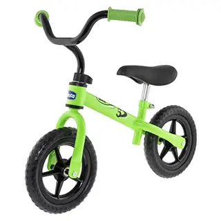 Chicco Green Rocket Laufrad - Balance Bike für Kinder 2-5 Jahre, verstellbarer Lenker und Sattel, max. 25 kg, grün