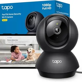 Tapo C201 WLAN-Überwachungskamera für Innenräume, 1080P, Nachtsicht, Bewegungserkennung, Zwei-Wege-Audio, kompatibel mit Alexa & Google Assistant