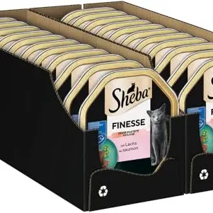 SHEBA® Schale Finesse Pastete/Mousse mit Lachs MSC 2 x 85g