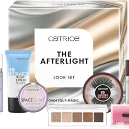 Catrice The Afterlight Look Set – 11-teiliges Make-up-Set für Tages- und Abend-Looks, Primer, Mascara, Highlighter, Lip Balm & mehr