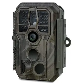 GardePro E5S Wildkamera 64MP mit Nachtsicht, Bewegungsmelder, IP66, 0,1s Trigger
