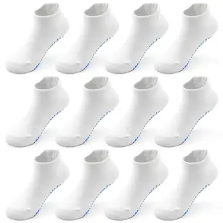 DECOVICI Rutschsocken für Kinder 12 Paar, Anti-Rutsch Socken für Jungen und Mädchen 1-7 Jahre, Mehrfarbig