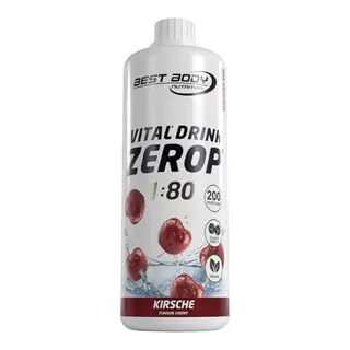 Best Body Nutrition Vital Drink ZEROP® - Kirsche, zuckerfreies Getränkekonzentrat, 1000 ml