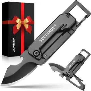 Geschenke für Männer – Taschenmesser Schlüsselanhänger & Multitool, Camping Gadgets, Geburtstags- und Weihnachtsgeschenk