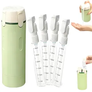 Generisch 4-in-1-Reiseflaschen-Set, auslaufsicher & wiederverwendbar