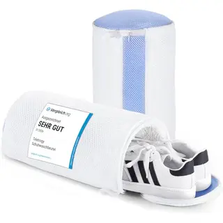 Teletrogy 2er Schuhwaschbeutel, wiederverwendbar, für Waschmaschine, für Schuhe bis EU46