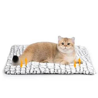 Petace Selbstheizende Decke für Katzen und Hunde, Wärmekissen für Innen- und Außenbereich, 60×45 cm