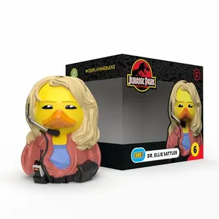 TUBBZ Jurassic World - Dr Ellie Sattler Cosplaying-Gummiente Vinylfigur