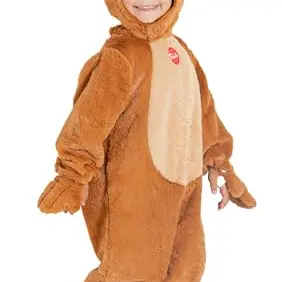 Ciao Teddy Bear Baby Overall, Plüschkostüm, Größe 6-12 Monate