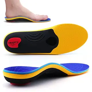 VALSOLE Orthopädische Einlegesohlen für hohen Fußbogen, Komfort Schuheinlagen für Herren & Damen (Blau, 38-39 EU)
