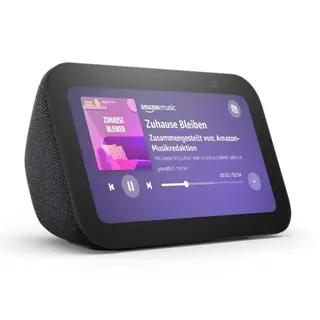 Echo Show 5 – Kompakter smarter Touchscreen für Smart Homes, Anthrazit, mit Alexa, Early Access