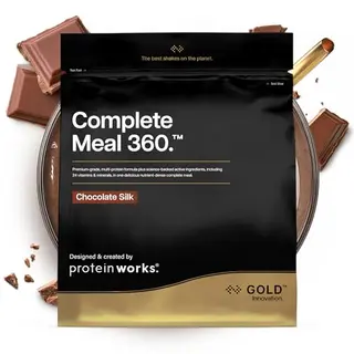 Protein Works Complete Meal 360 - Mahlzeitenersatz Shake, High Protein, Chocolate Silk, 1kg