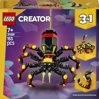 LEGO Creator 3in1 Wilde Tiere: Überraschungsspinne 31159