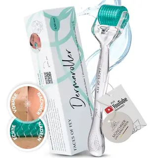 FACES OF FEY Dermaroller Gesicht 0,5mm für Micro Needling zuhause