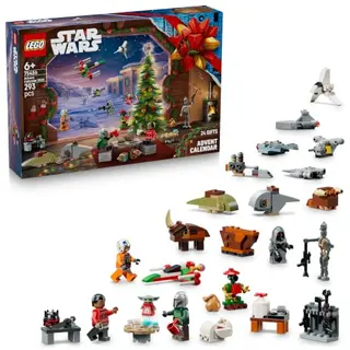 LEGO Star Wars 75456 Adventskalender 2026 - Vorweihnachtsgeschenk für Jungen ab 6 Jahren mit 24 Überraschungen, 4 Minifiguren, IG-11 Droid & Grogu