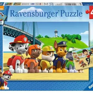 Ravensburger Kinderpuzzle Heldenhafte Hunde - Paw Patrol Puzzle für Kinder ab 4 Jahren, 2x24 Teile
